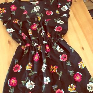 Babydoll Tucker Floral dress